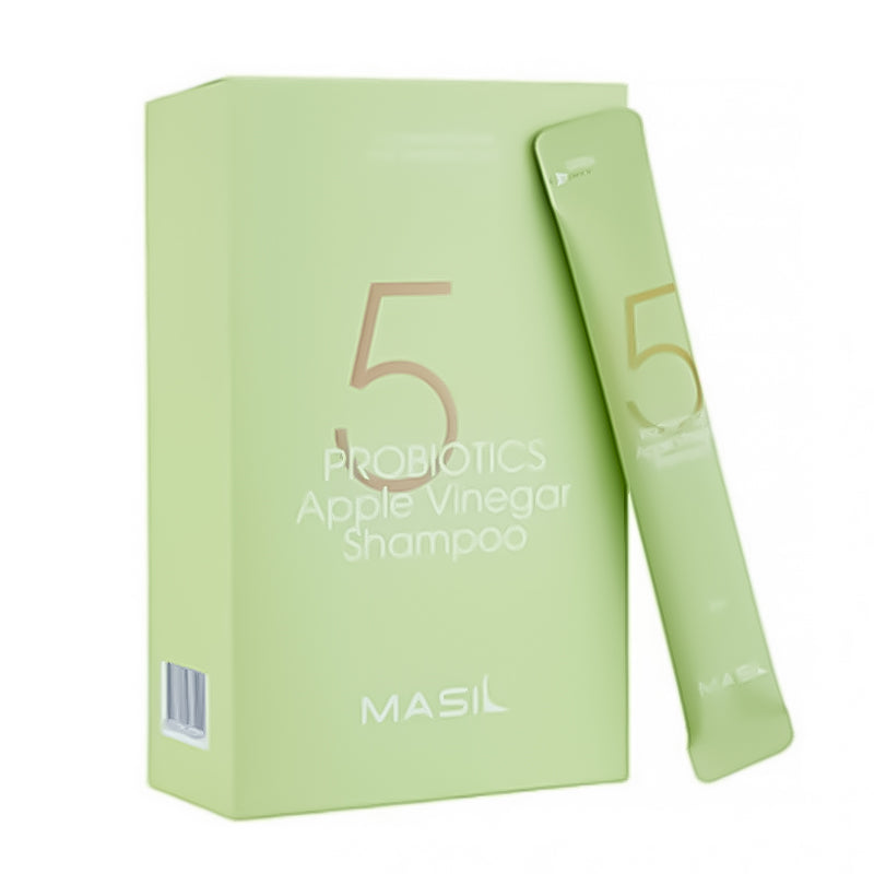5 Probiotics Apple Vinegar Shampoo Masil, 8ml sachet