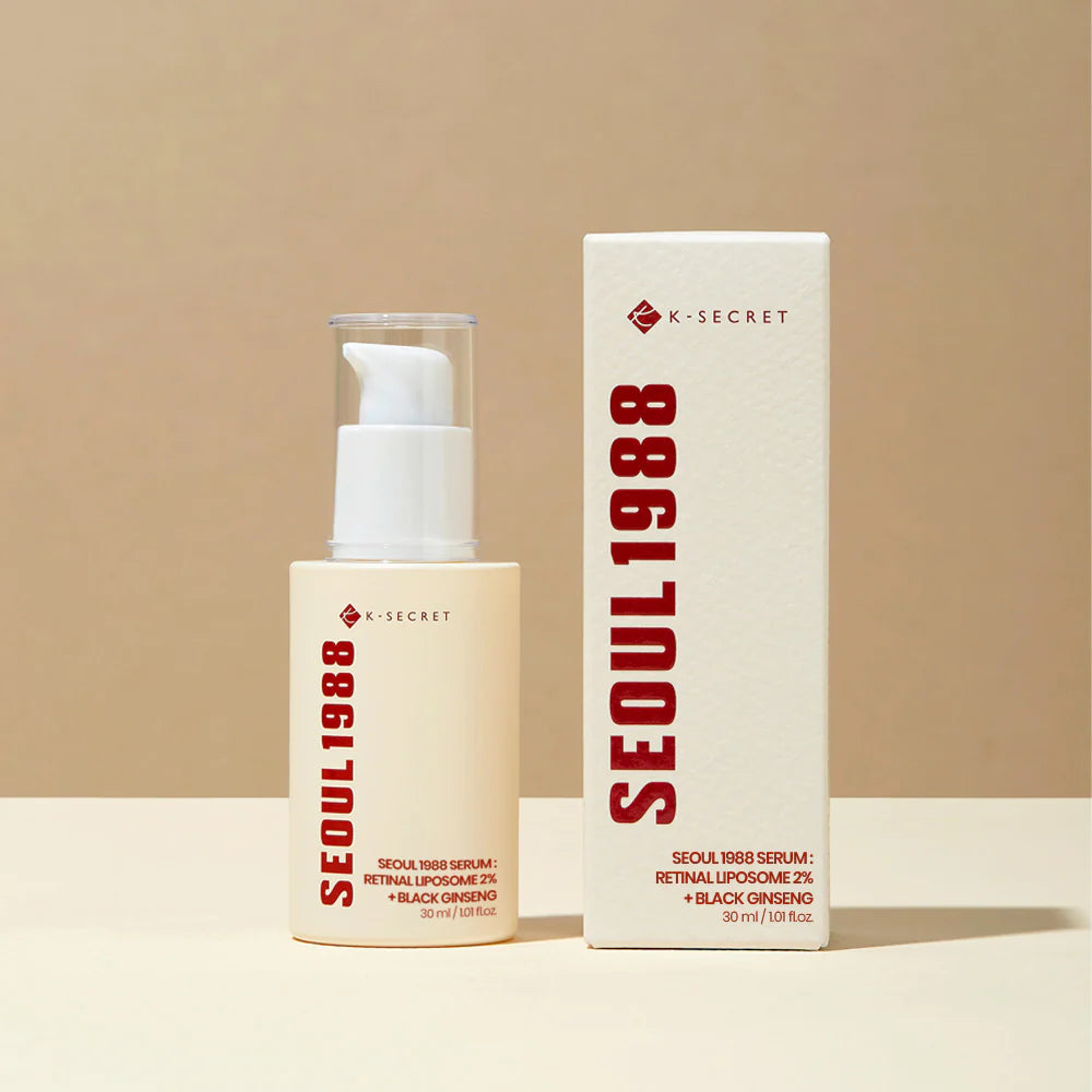 SEOUL 1988 Serum : Retinal Liposome 2% + Black Ginseng K-SECRET, 30ml