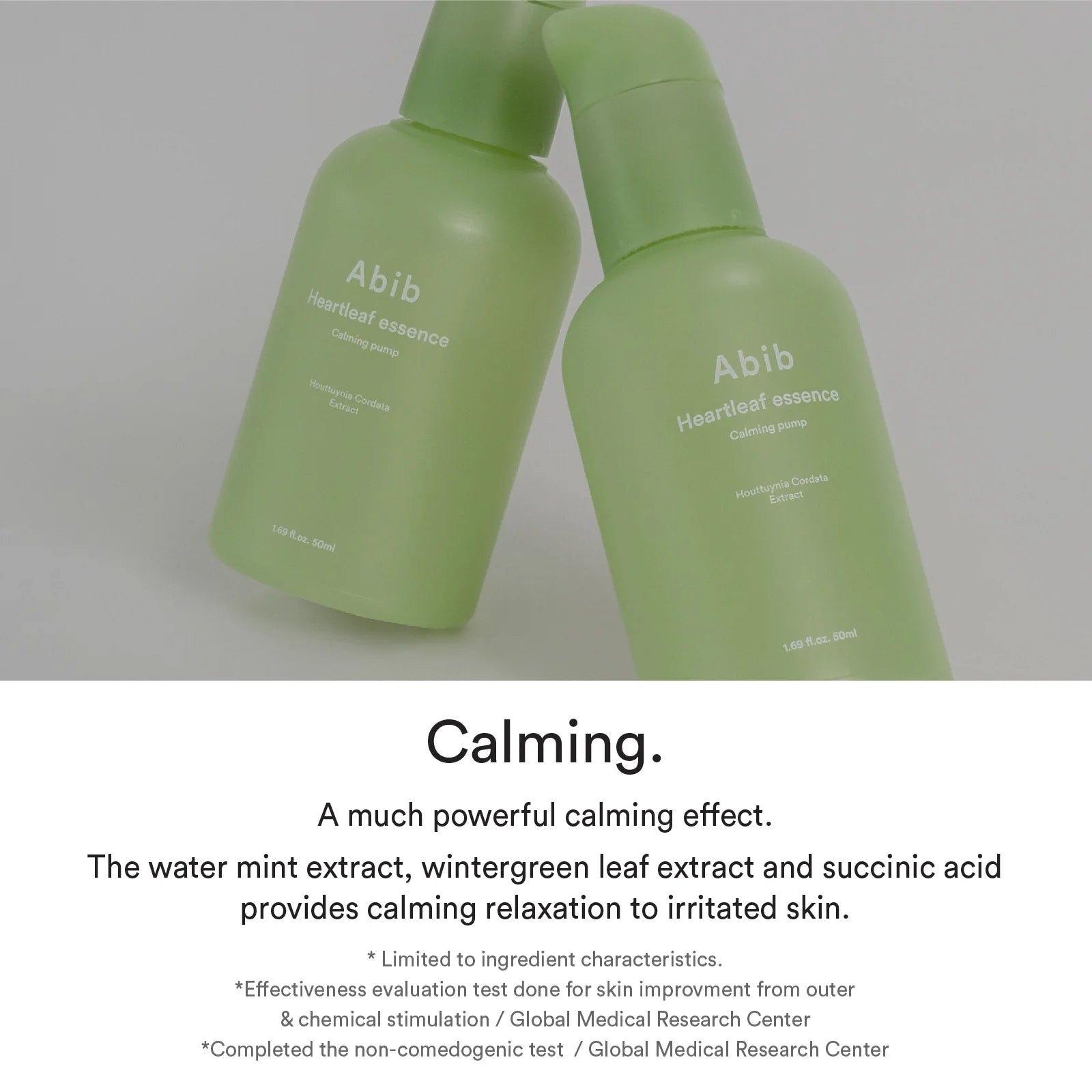 Heartleaf Essence Calming Pump abib, 50ml