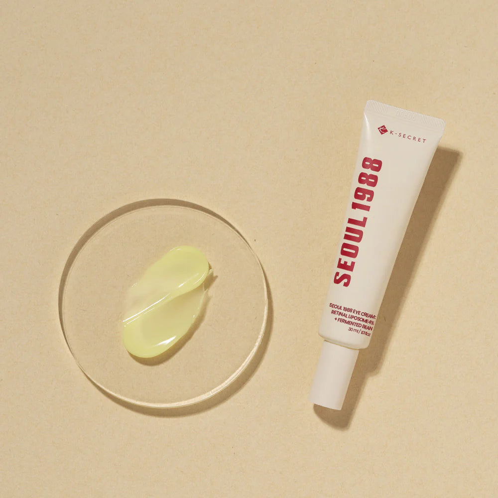 SEOUL 1988 Eye Cream : Retinal Liposome 4% + Fermented Bean K-SECRET, 30ml