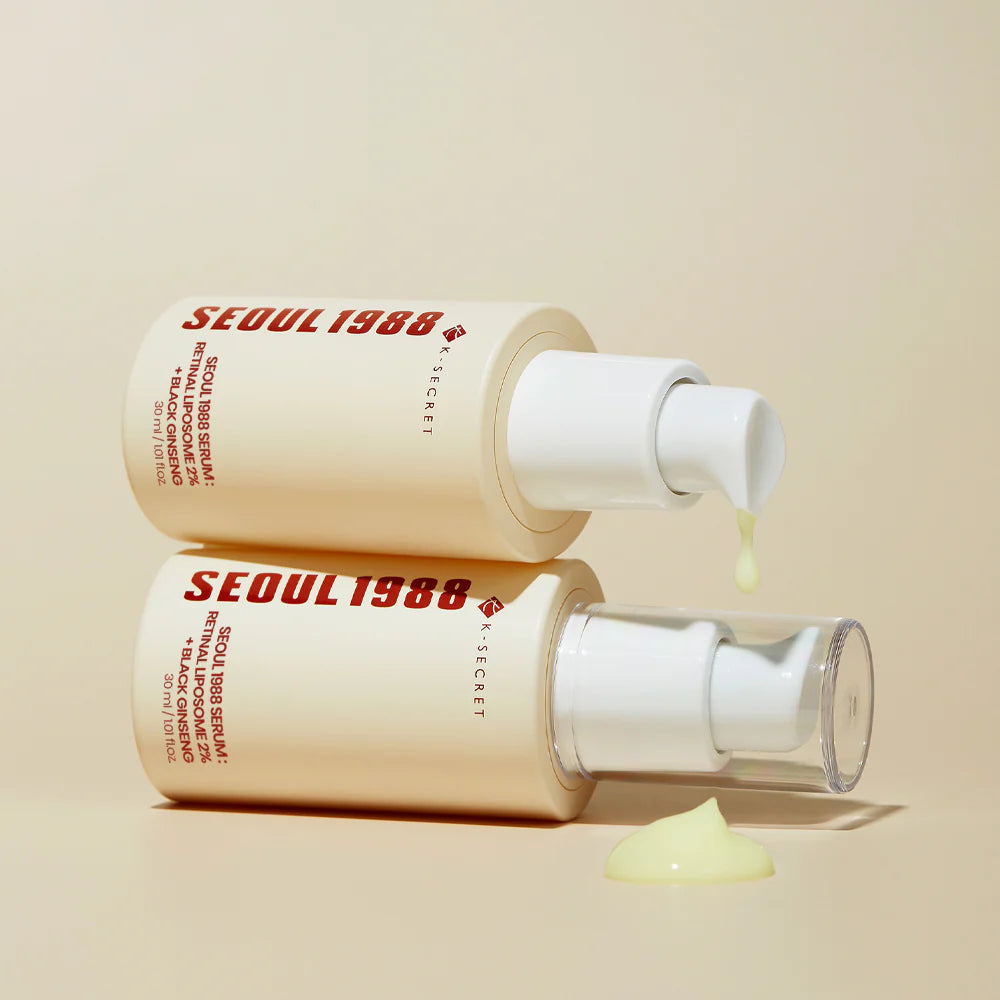 SEOUL 1988 Serum : Retinal Liposome 2% + Black Ginseng K-SECRET, 30ml