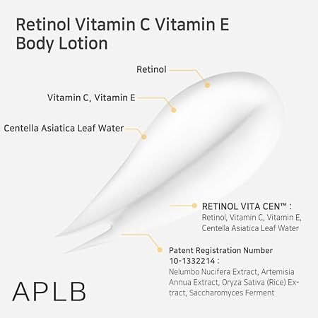 APLB Retinol Vitamin C Body Lotion – 300 ml