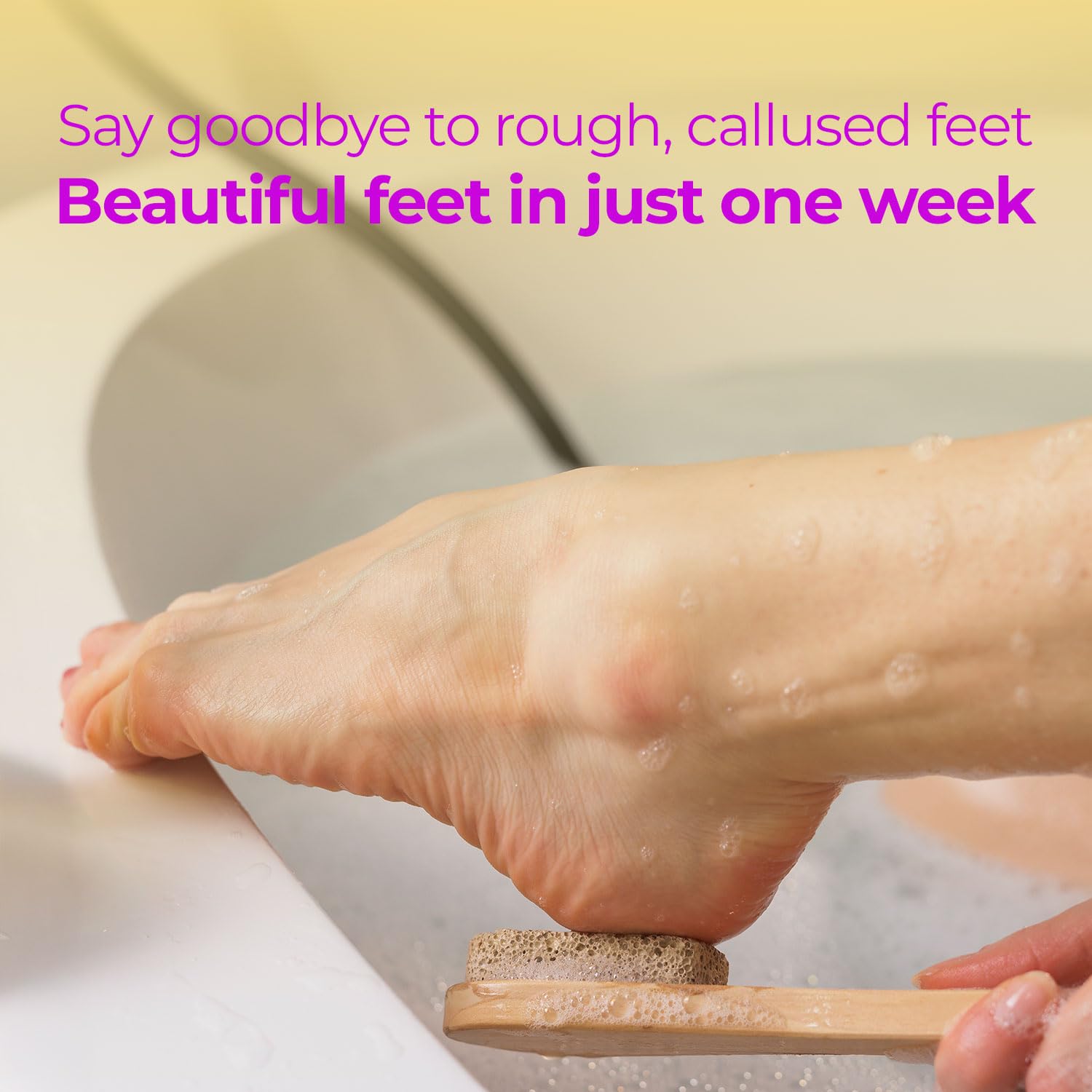 Look At My Foot Peel Mask (Bear) LOOK AT ME, 1 pair