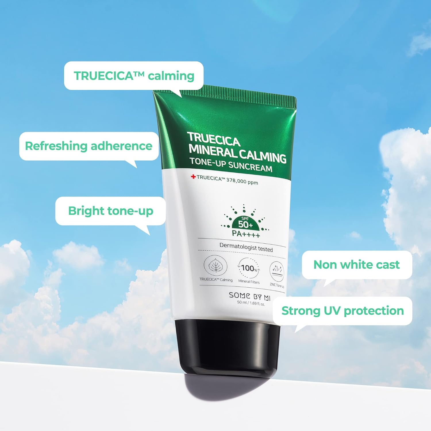 Truecica Mineral Calming Suncream SOMEBYMI, 50ml