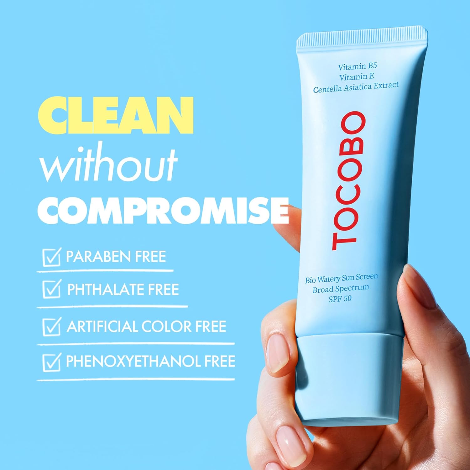 Bio Watery Sun Cream SPF50 PA++++ Tocobo, 50 ml