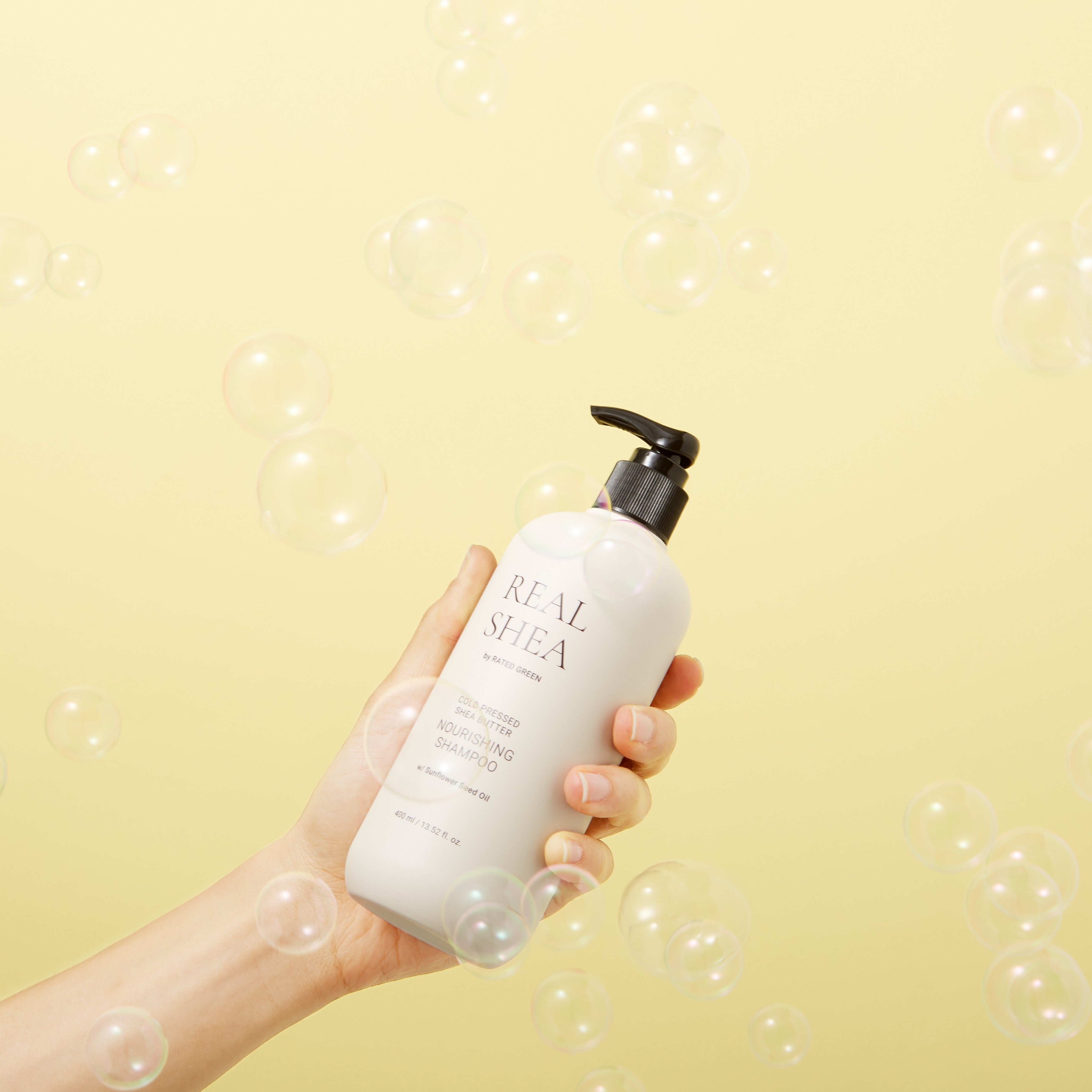 Rated Green Real Shea Butter Nourishing Shampoo, 400ml