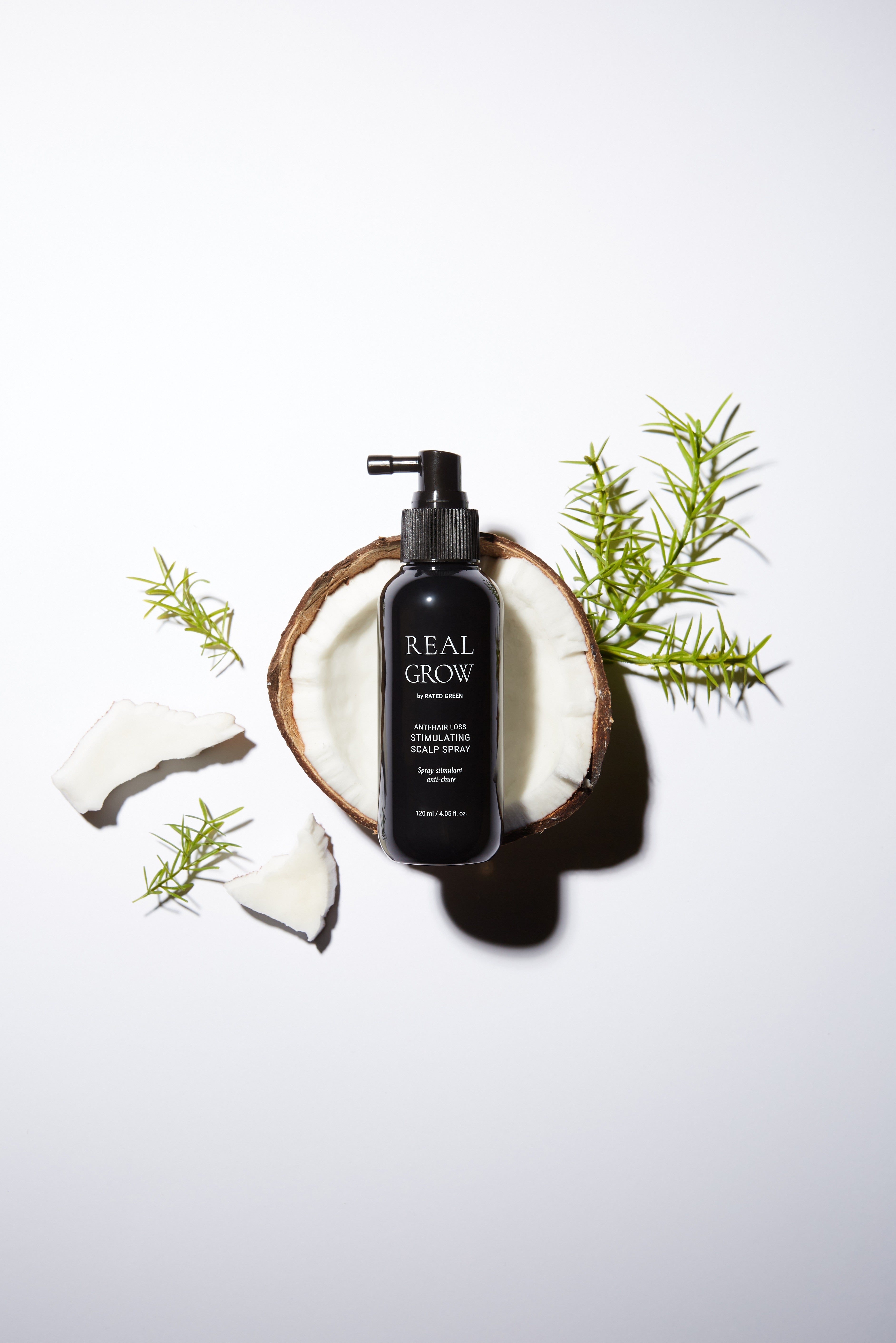 Rated Green Real Grow Anti Hair Loss Stimulating Scalp Spray, 120 ml