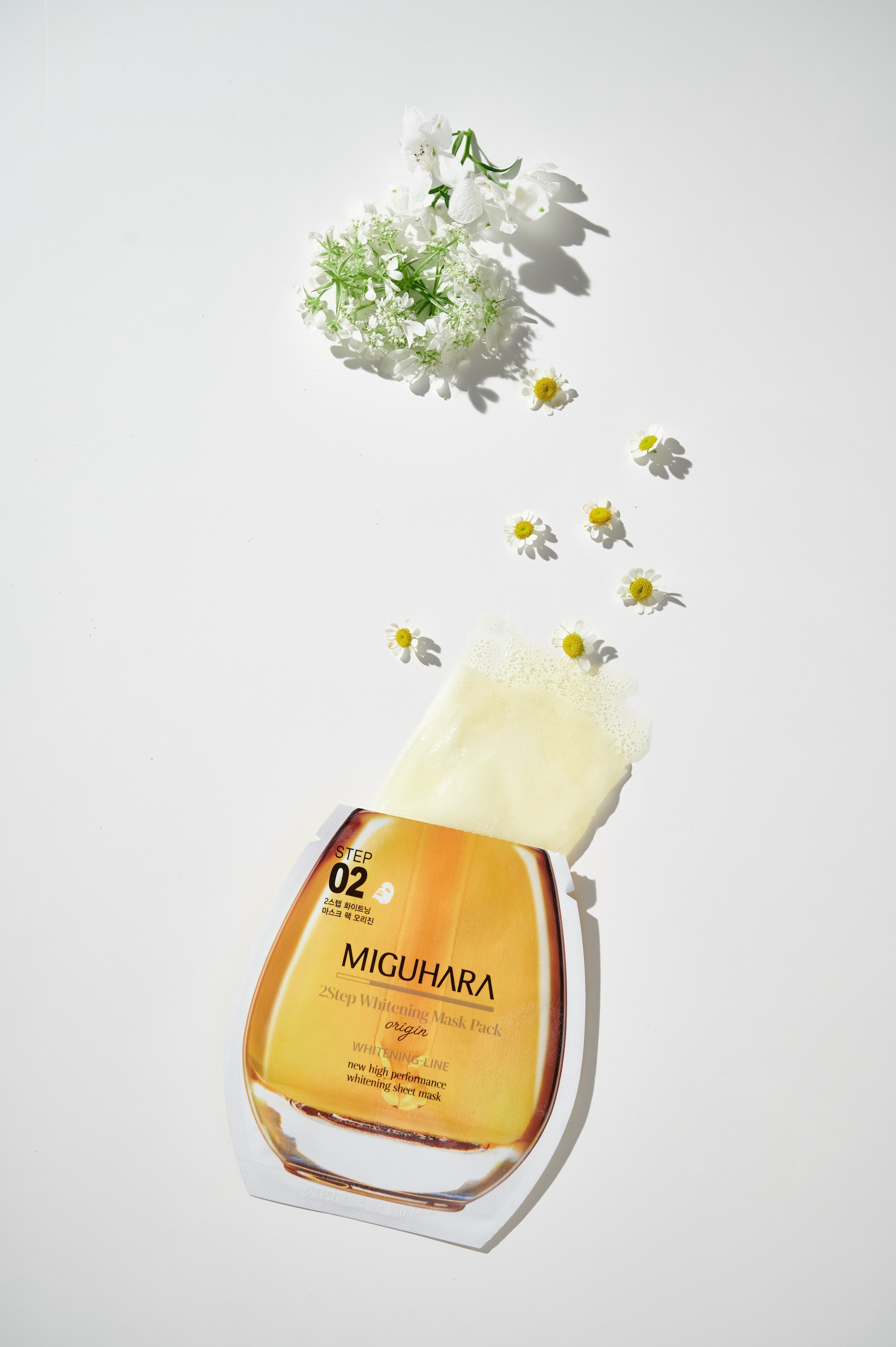 Miguhara 2 Step Whitening Mask Pack Origin