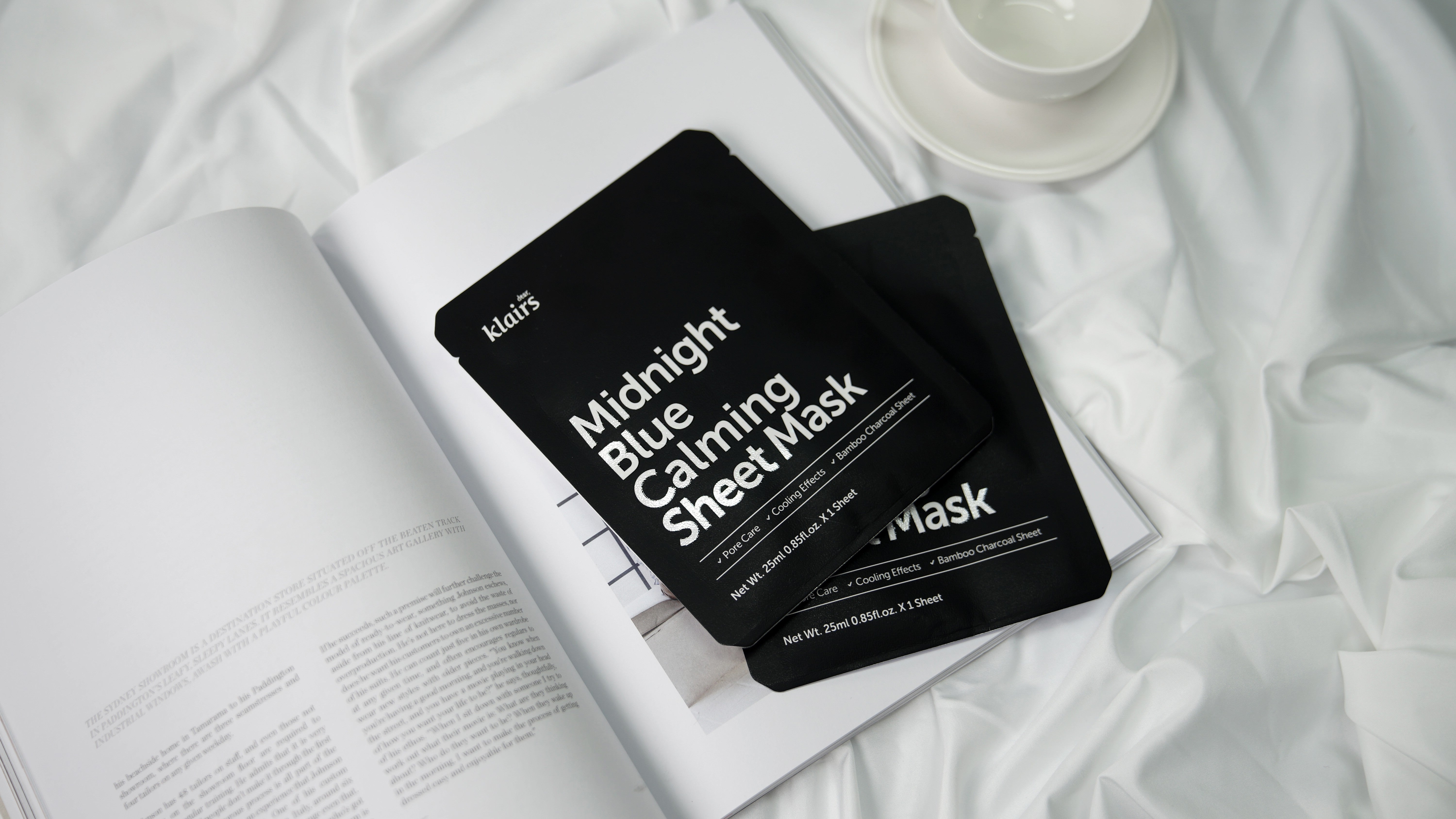 Klairs Midnight Blue Calming Sheet Mask, 25 ml