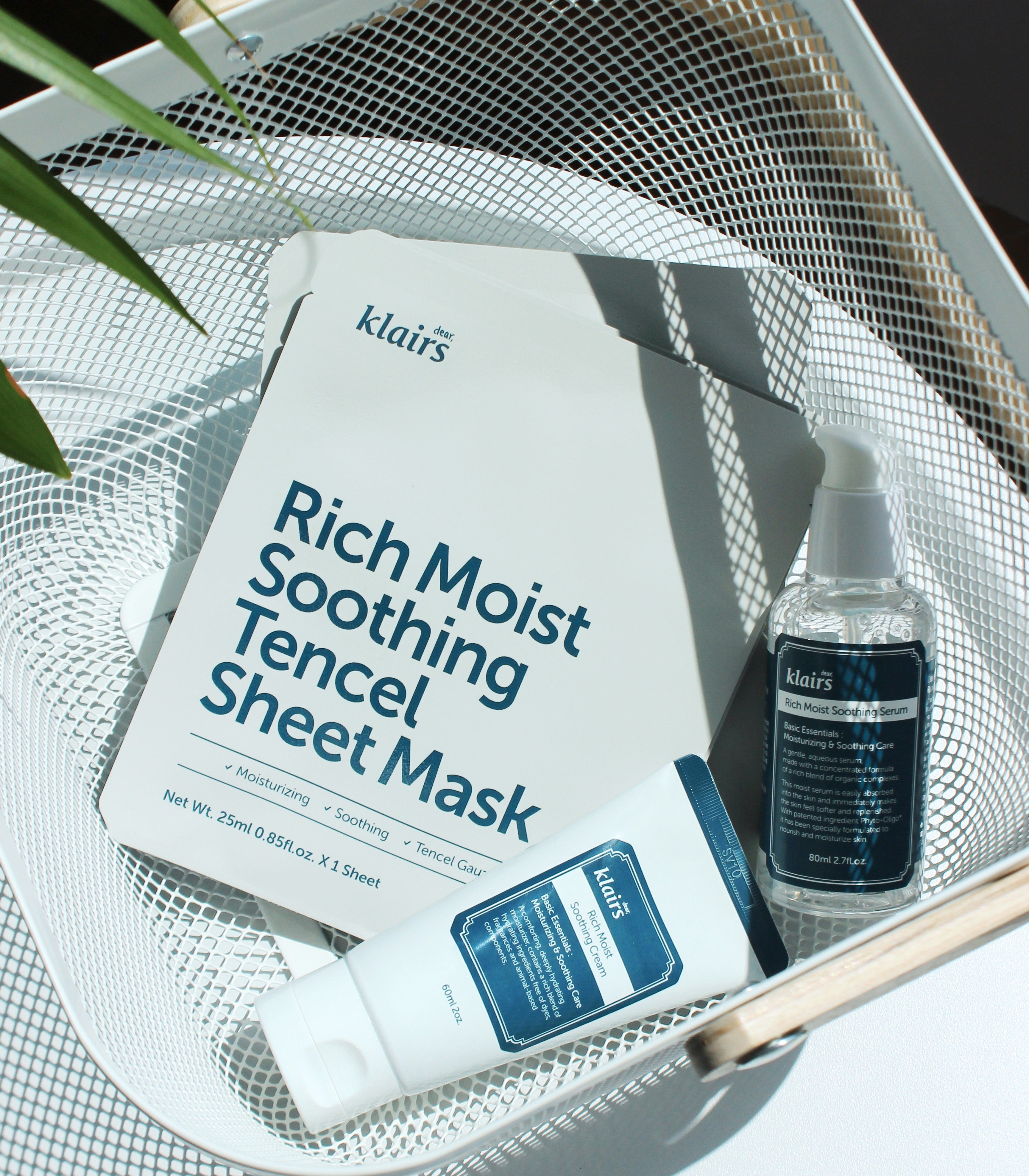 Dear Klairs Rich Moist Soothing Tencel Sheet Mask, 25 ml