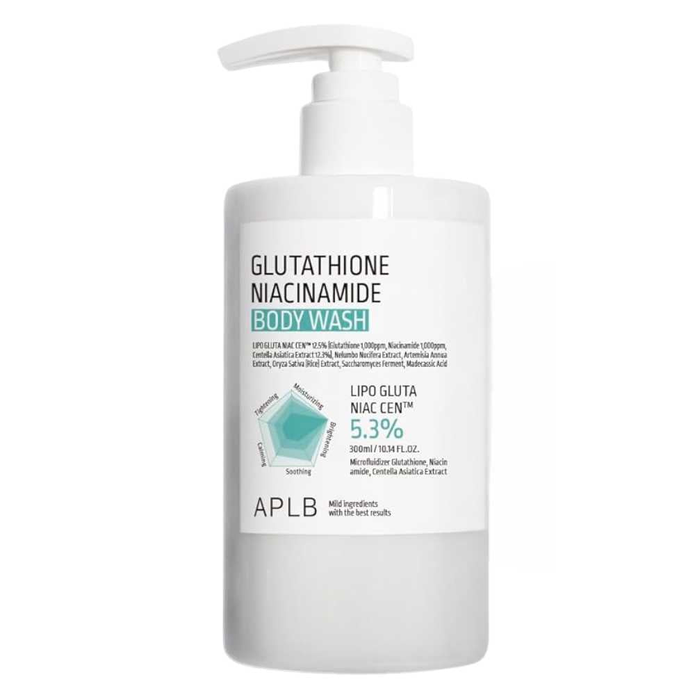 Glutathione Niacinamide Body Wash, APLB 300ml