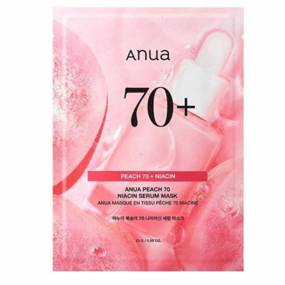 Peach 70 Niacin Serum Mask Anua, 25ml, 1 piece