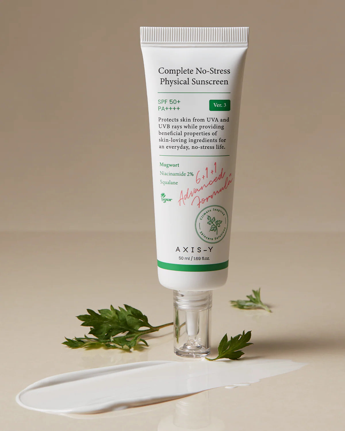 Complete No-Stress Physical Sunscreen Axis-Y, 50 ml