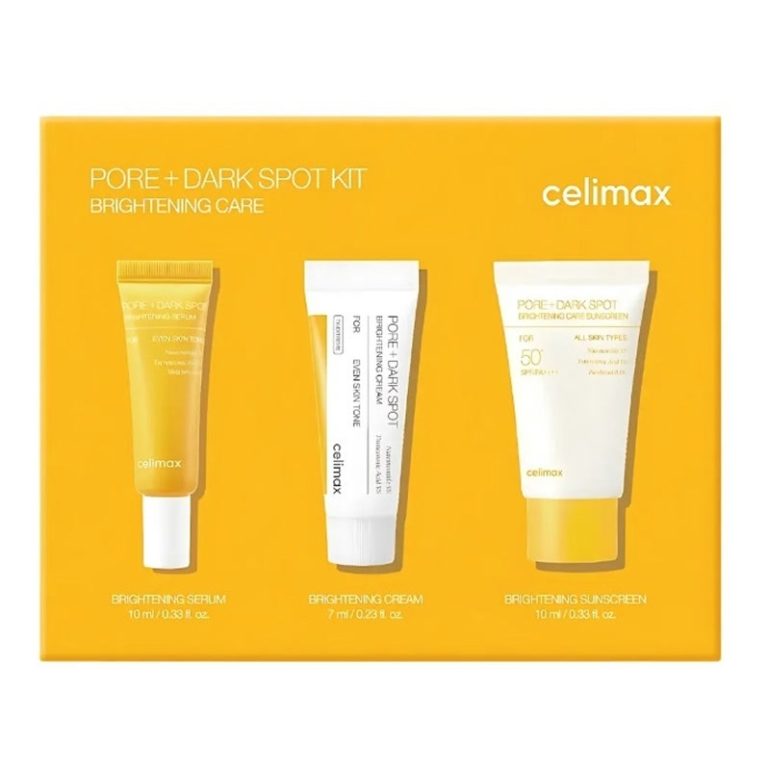 Celimax – Pore+Dark Spot Brightening Kit, 10ml+7ml+10ml