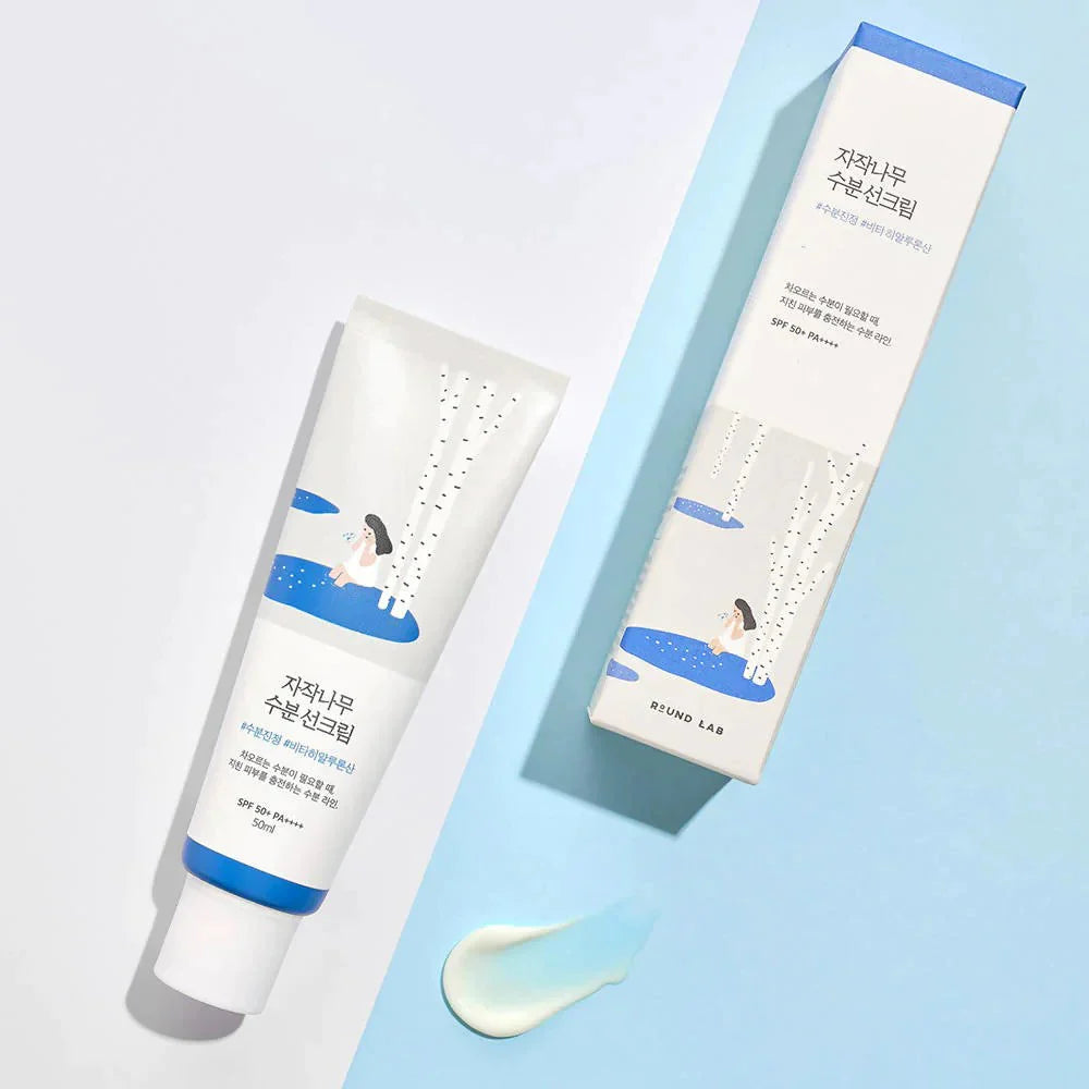 Birch Juice Moisturizing Sun Cream SPF50+ PA+++, Round Lab, 50 ml