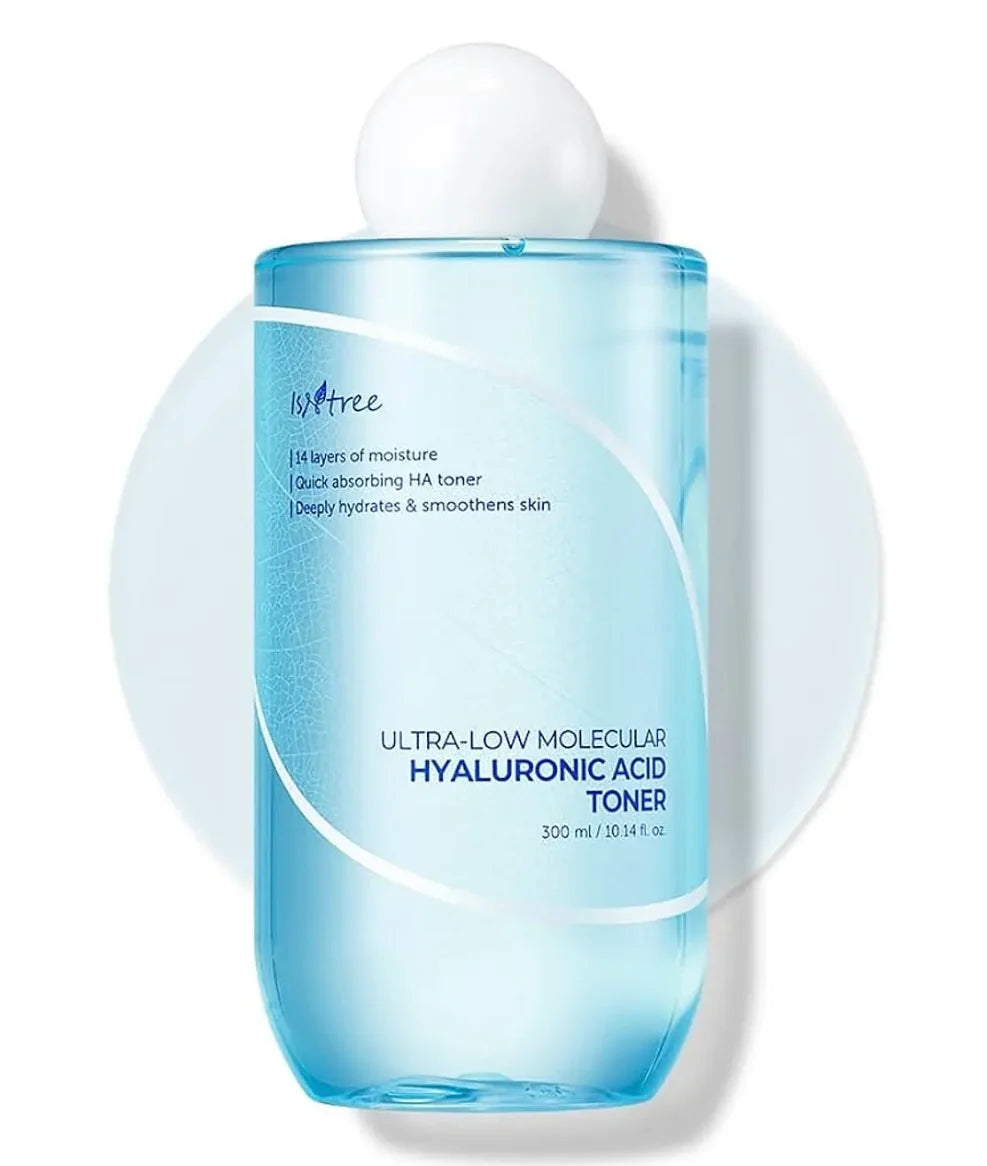 Ultra-Low Molecular Hyaluronic Acid Toner, Isntree, 300ml