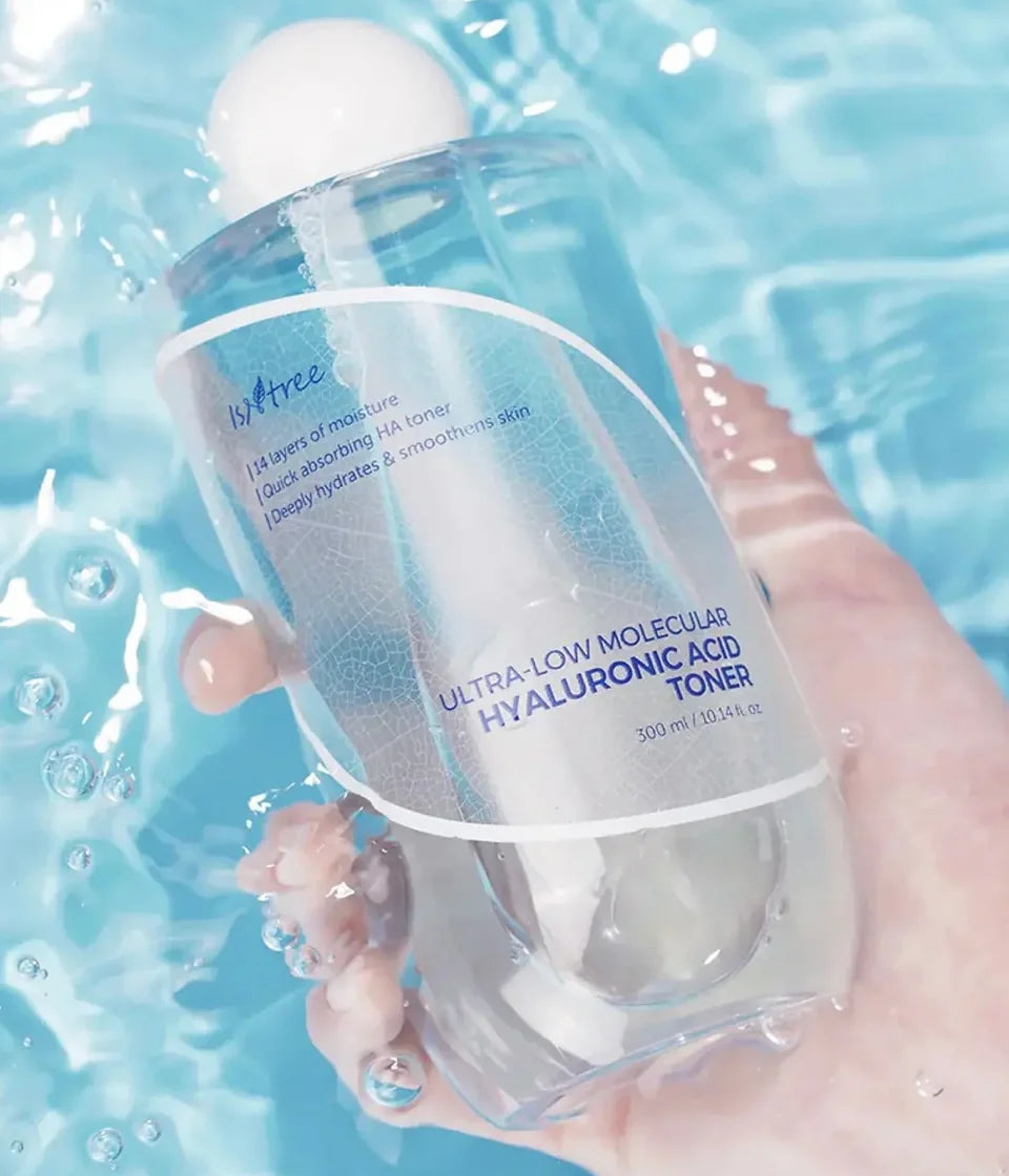 Ultra-Low Molecular Hyaluronic Acid Toner, Isntree, 300ml