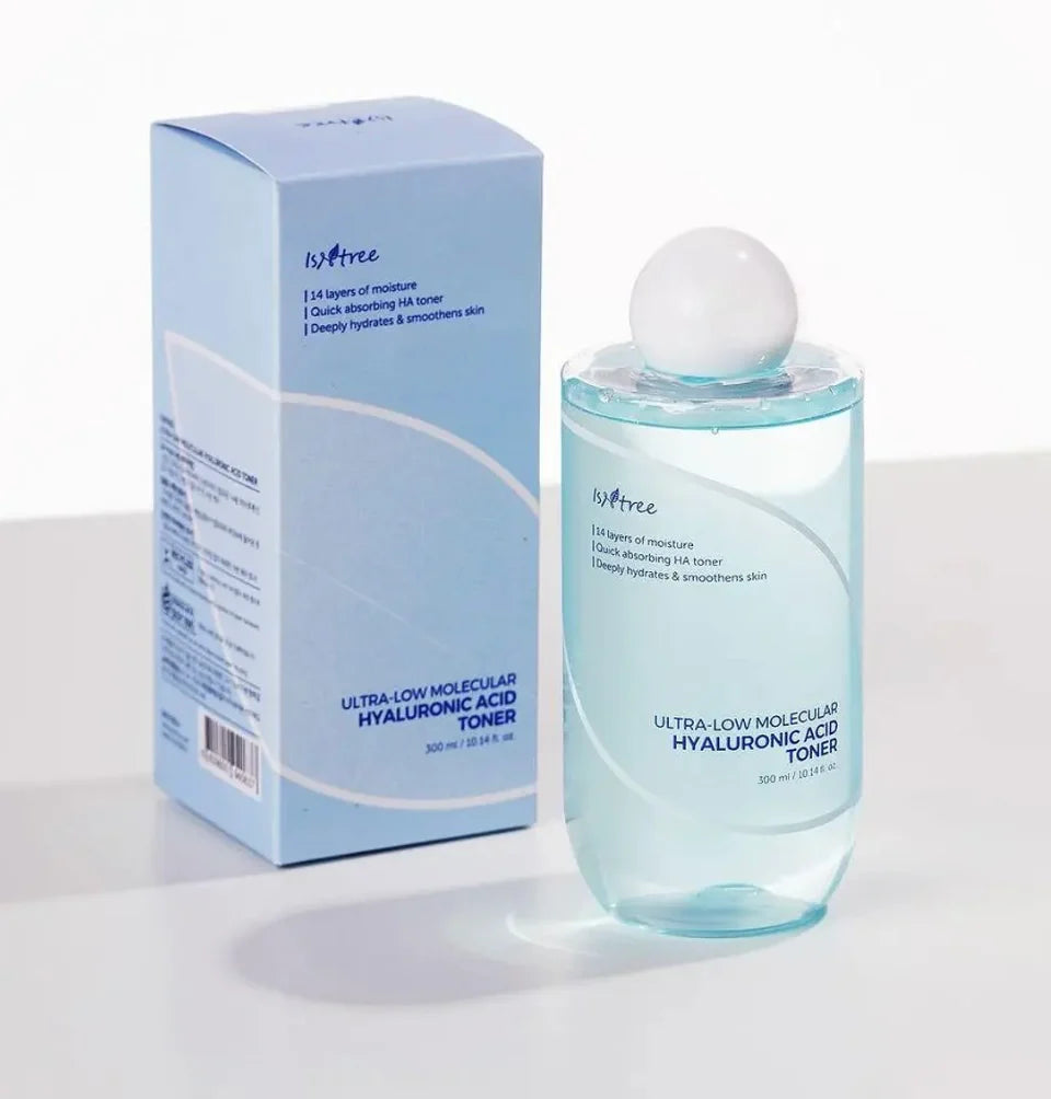Ultra-Low Molecular Hyaluronic Acid Toner, Isntree, 300ml