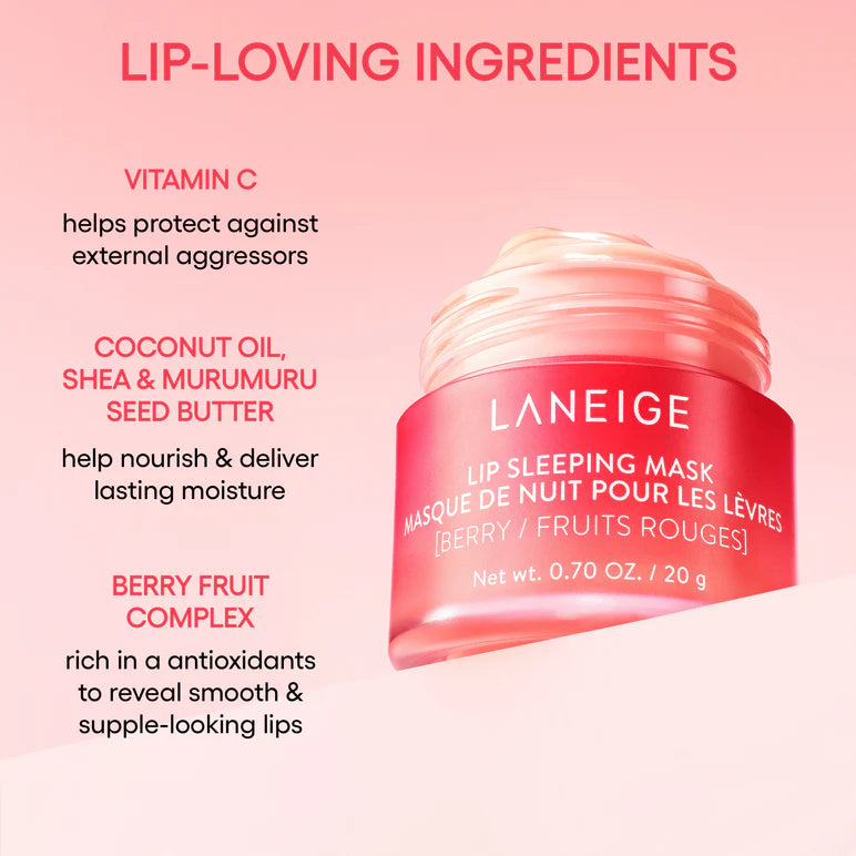 Lip Sleeping Mask EX - Berry Laneige, 20g