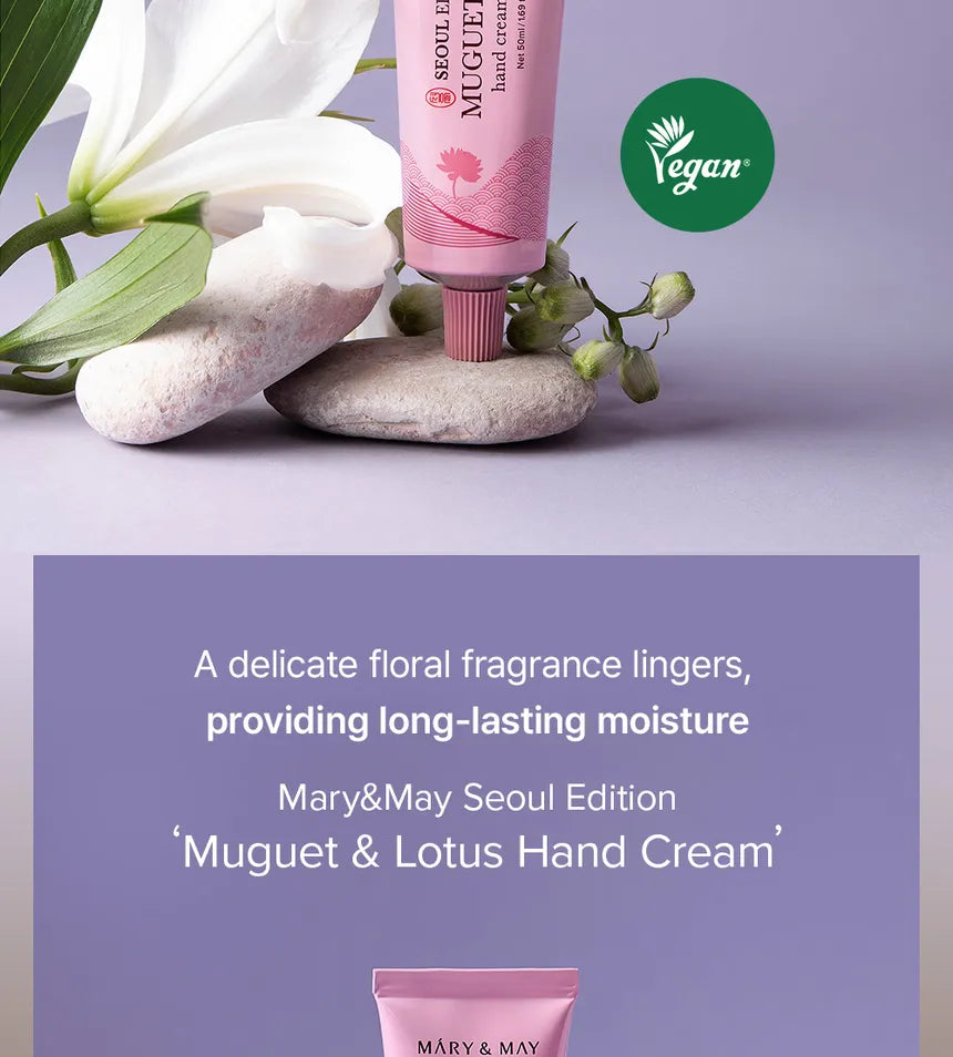 Mary & May Muguet & Lotus Hand Cream – 50 ml