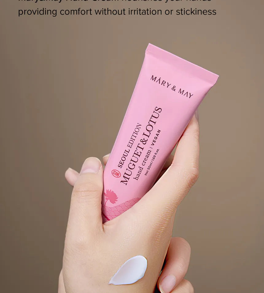 Mary & May Muguet & Lotus Hand Cream – 50 ml