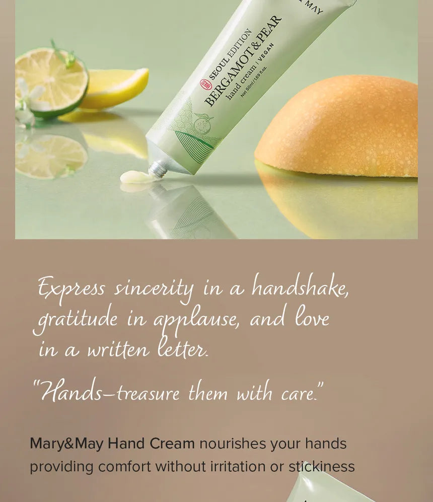 Mary & May Bergamot & Pear Hand Cream – 50 ml