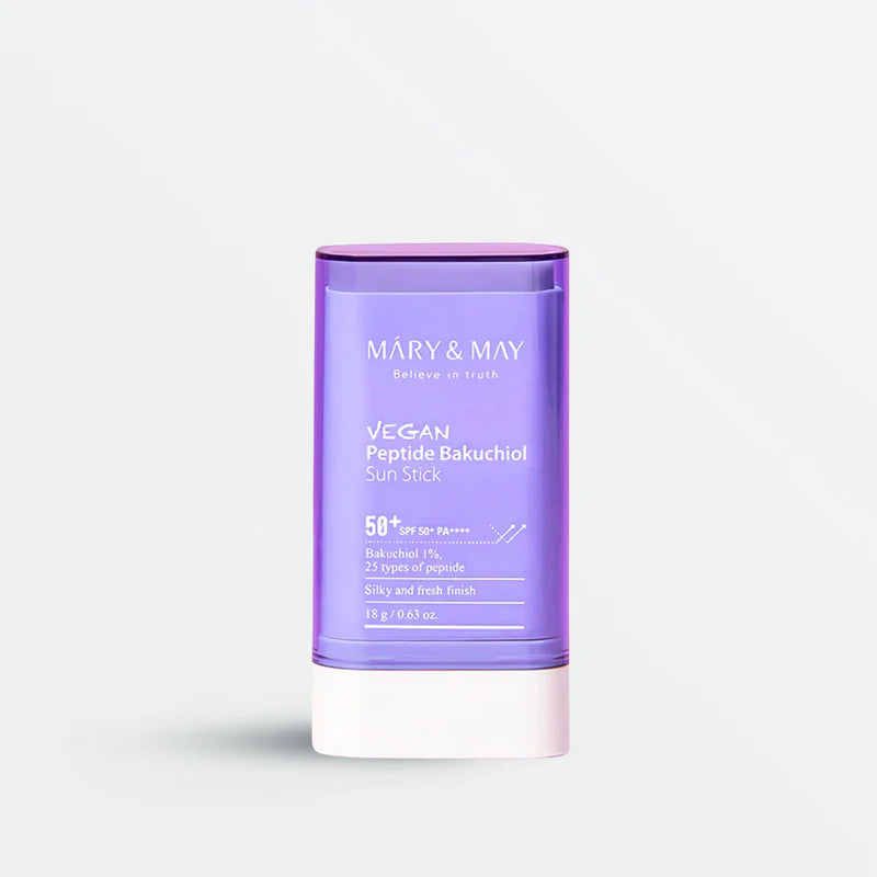 Mary & May Vegan Peptide Bakuchiol Sun Stick SPF50+ PA++++ – 18 g