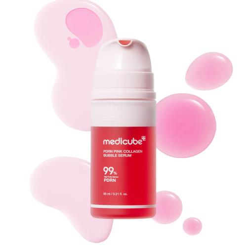 Medicube – PDRN Pink Collagen Bubble Serum 95ml