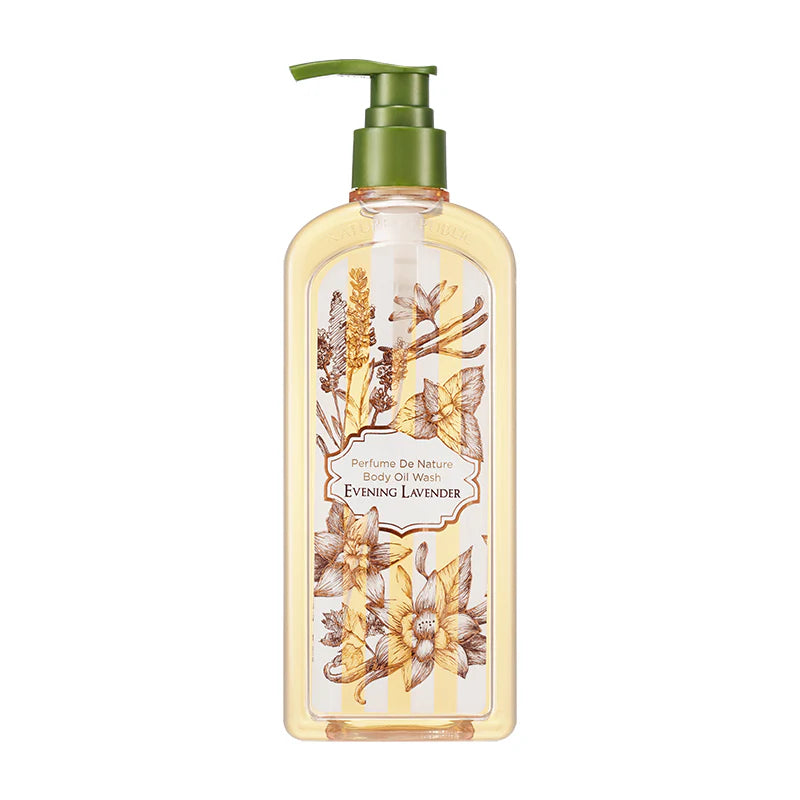 Nature Republic – Perfume De Nature Body Oil Wash _ Evening Lavender (345 ml)
