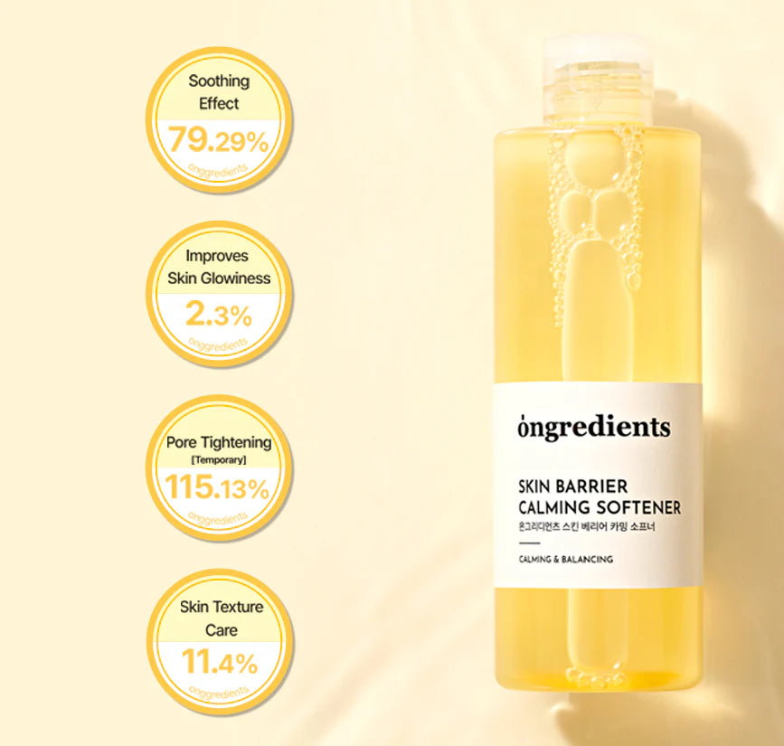Ongredients SKIN BARRIER CALMING SOFTENER 250ML