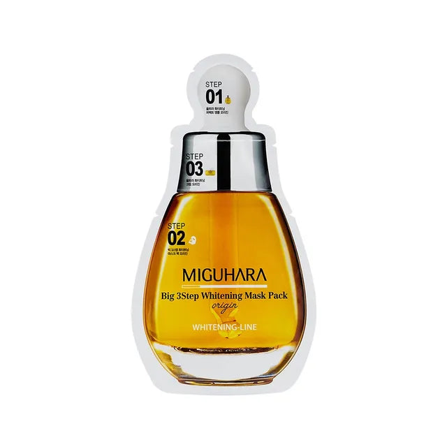 MIGUHARA - Big 3 Step Whitening Mask Pack Origin