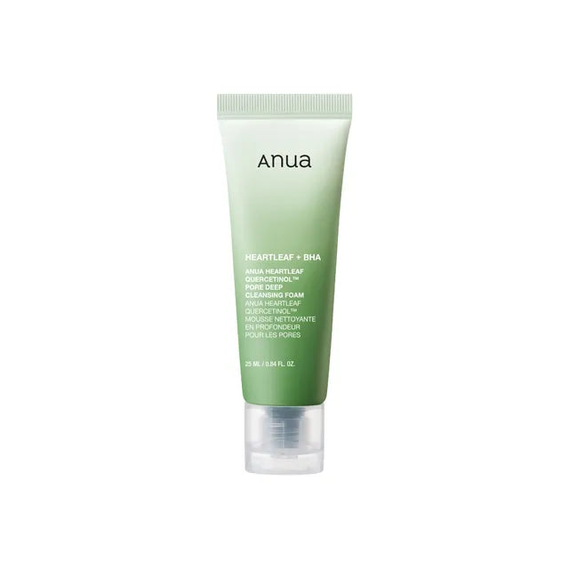 Anua - Heartleaf Quercetinol Pore Deep Cleansing Foam Mini 25ml