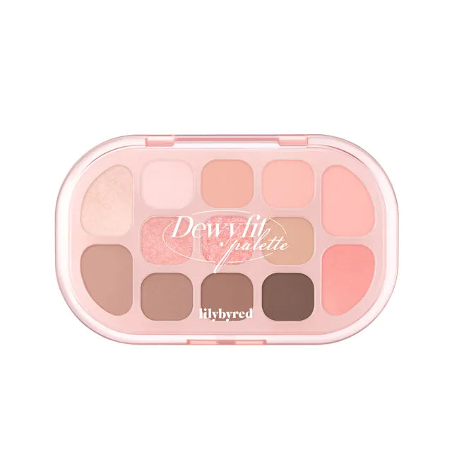 lilybyred – Dewy Fit Palette 01 #PEACH CREAM