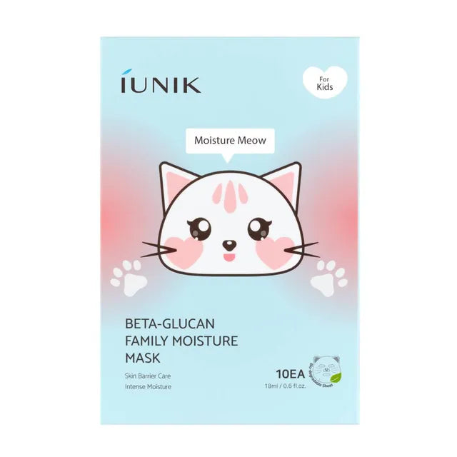 iUNIK - Beta-Glucan Family Moisture Mask For Kids 1PC