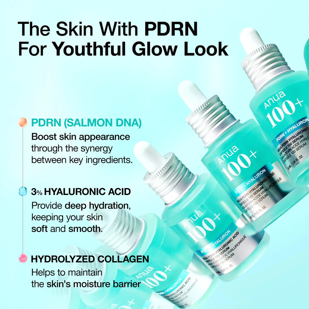 PDRN Hyaluronic Acid Capsule 100 Serum ANUA 30ml