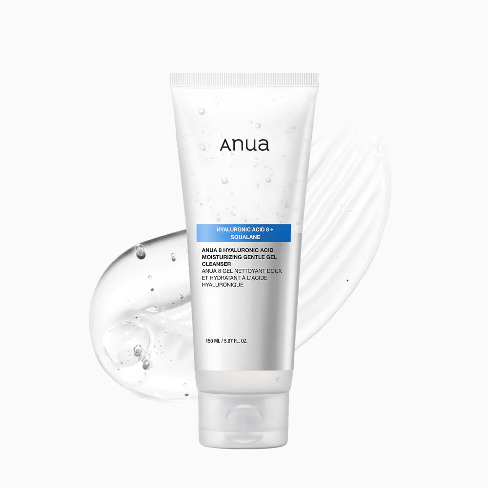 8 Hyaluronic Acid Moisturizing Gentle Gel Cleanser ANUA, 150 ml