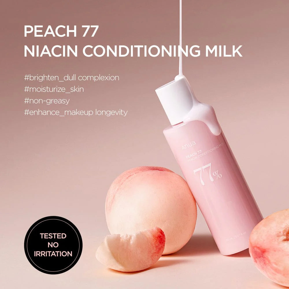 Peach 77 Niacin Conditioning Milk Anua, 150 ml