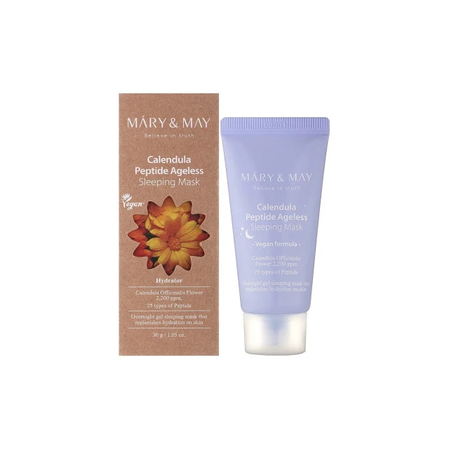 Mary&may Peptide Calendula Ageless Sleeping Mask 30g