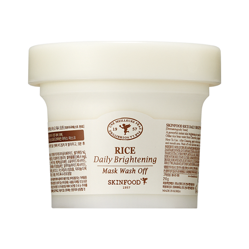 SKINFOOD – Rice Daily Brightening Mask Wash Off (210g)