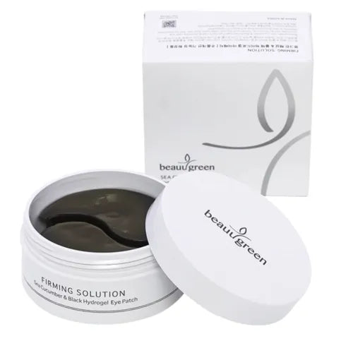 BeauuGreen Sea Cucumber & Black Hydrogel Eye Patch – 60 pcs