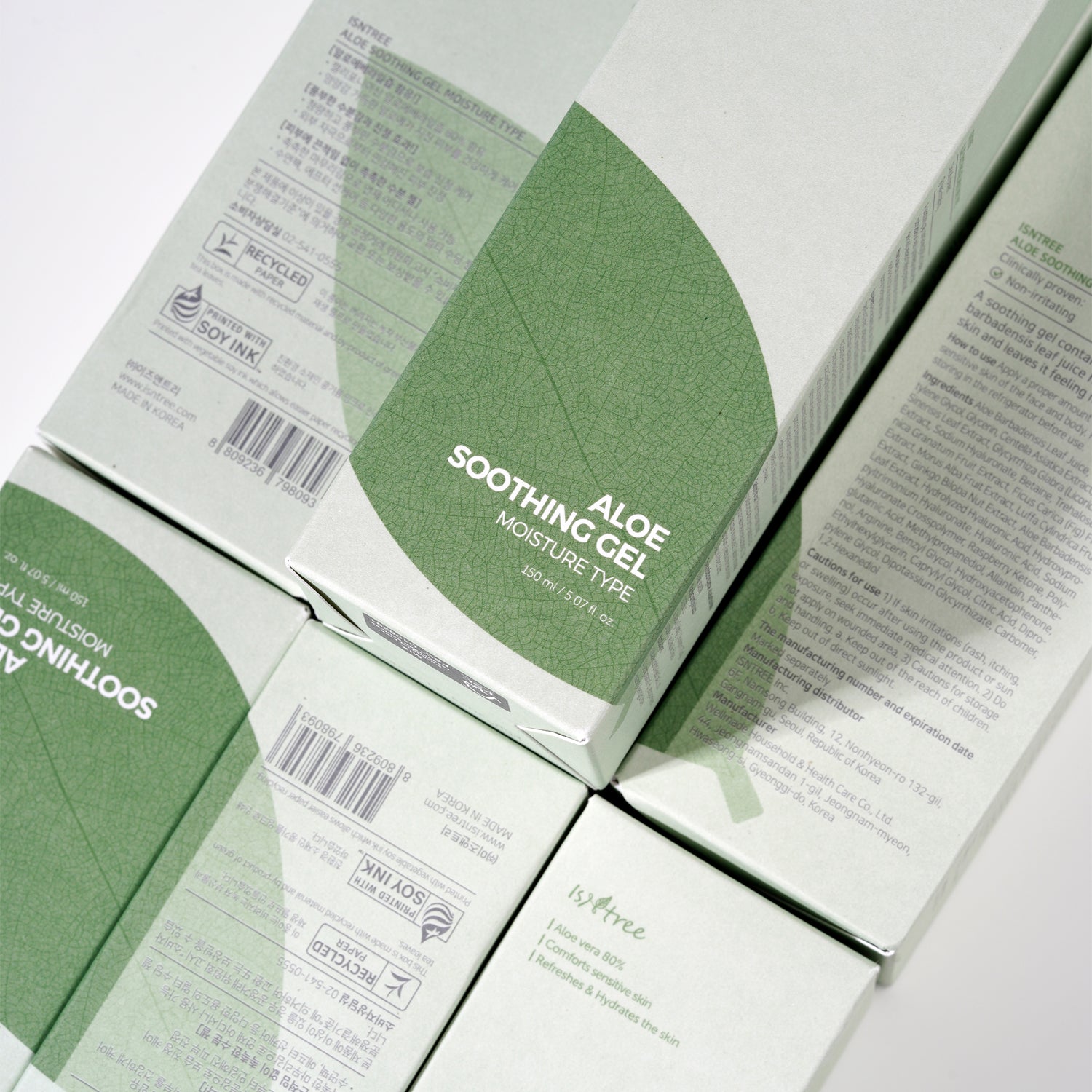 Aloe Soothing Gel Moisture type Isntree, 150ml