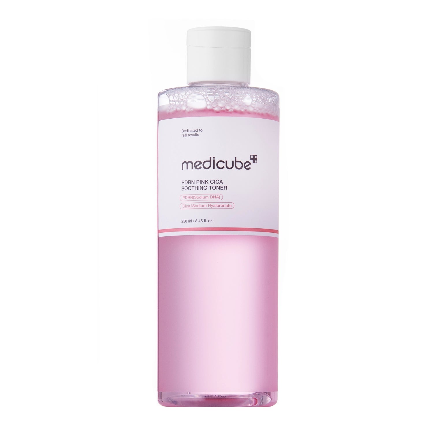 PDRN Pink Cica Soothing Toner - Moisturizing and Brightening Facial Toner Medicube, 250ml