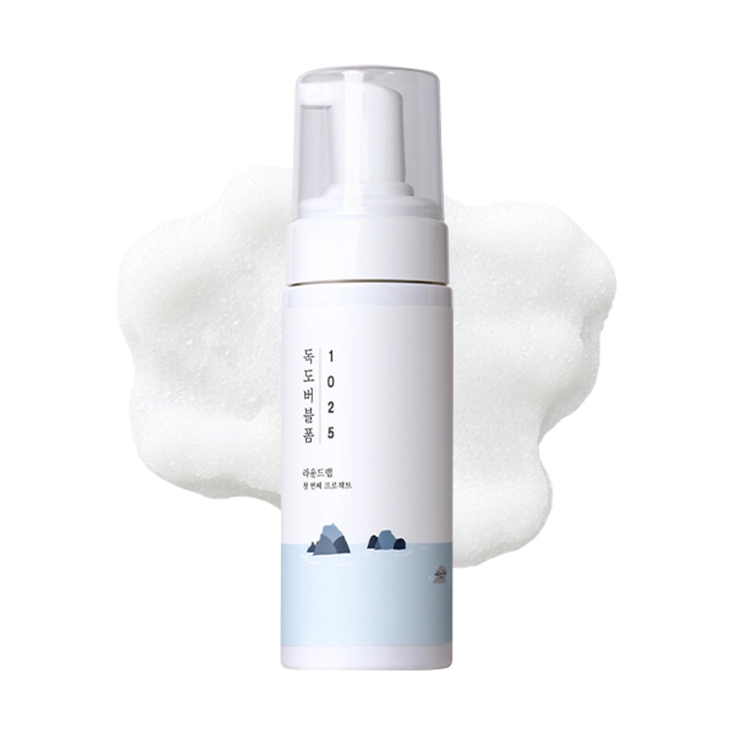 1025 Dokdo Bubble Foam - Facial Cleansing Foam Round Lab, 150ml