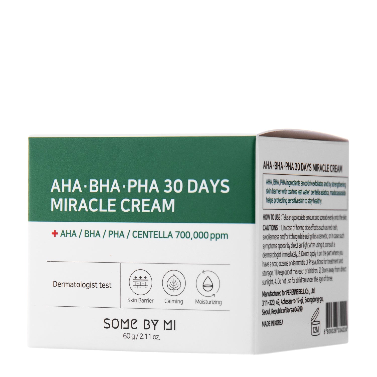 AHA BHA PHA 30 Days Miracle Cream Some By Mi, 60ml