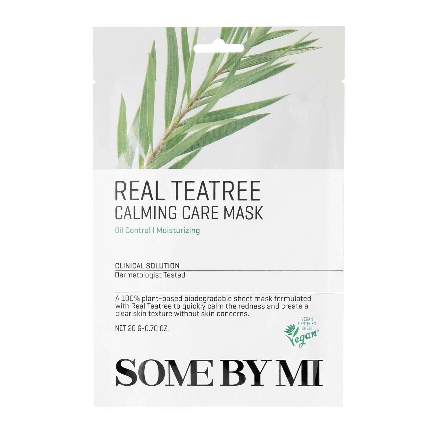 Real Teatree Calming Care Mask Some By Mi, 20g