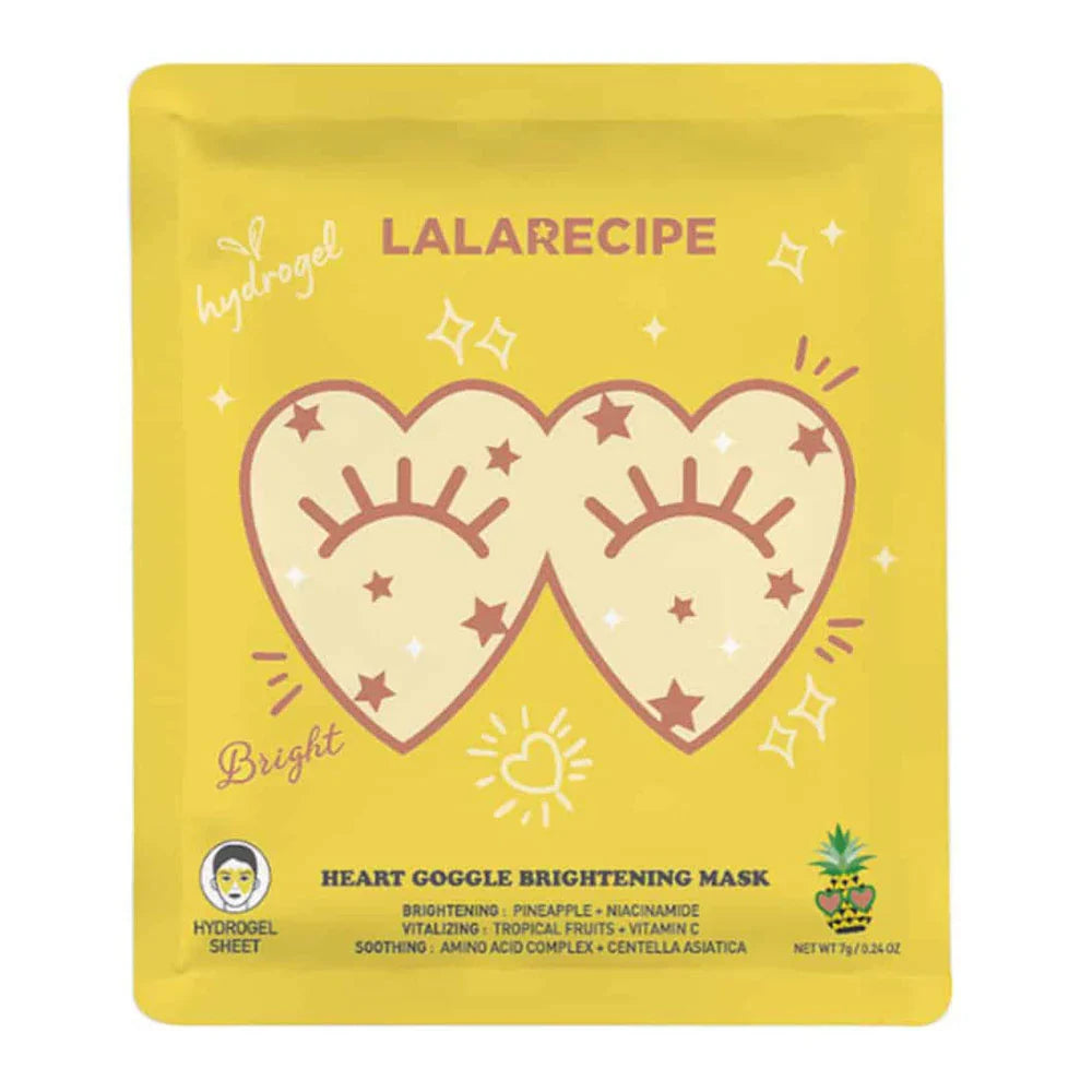 LaLa Recipe Heart Goggle Brightening Mask 7g