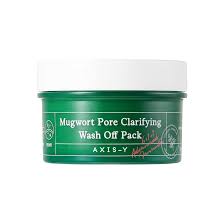 Axis- Y – Mugwort Pore Clarifying Wash Off Pack – 100ml