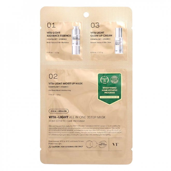 Vita-Light All In One 3Step Mask VT Cosmetics