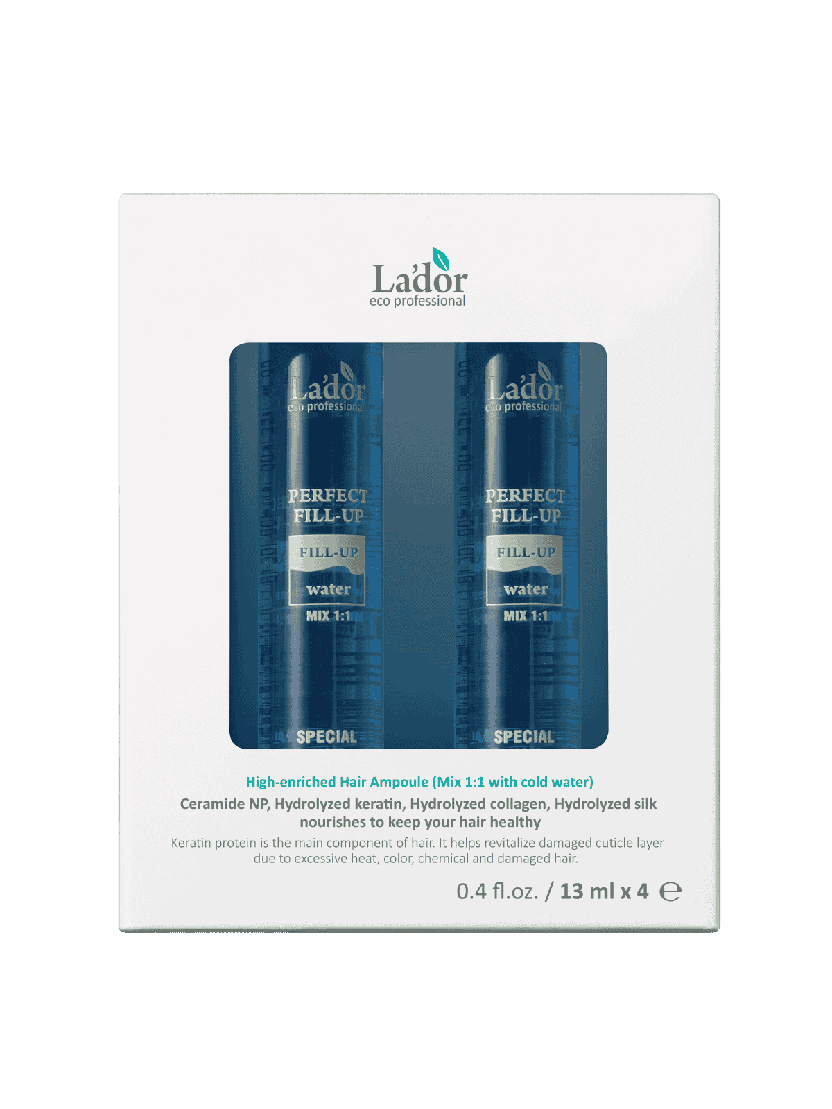 Perfect Hair Fill-Up LADOR, 4x13ml