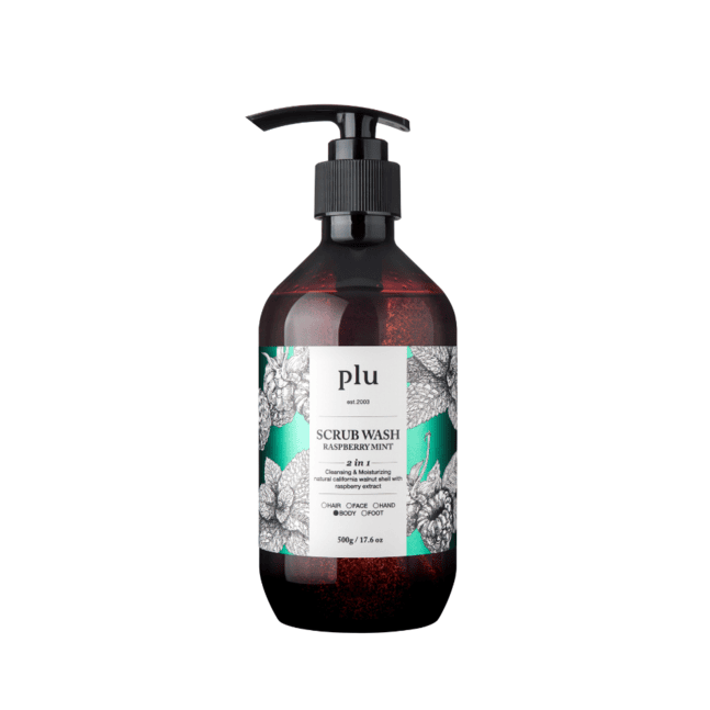 plu – Scrub Wash Raspberry Mint, 500g